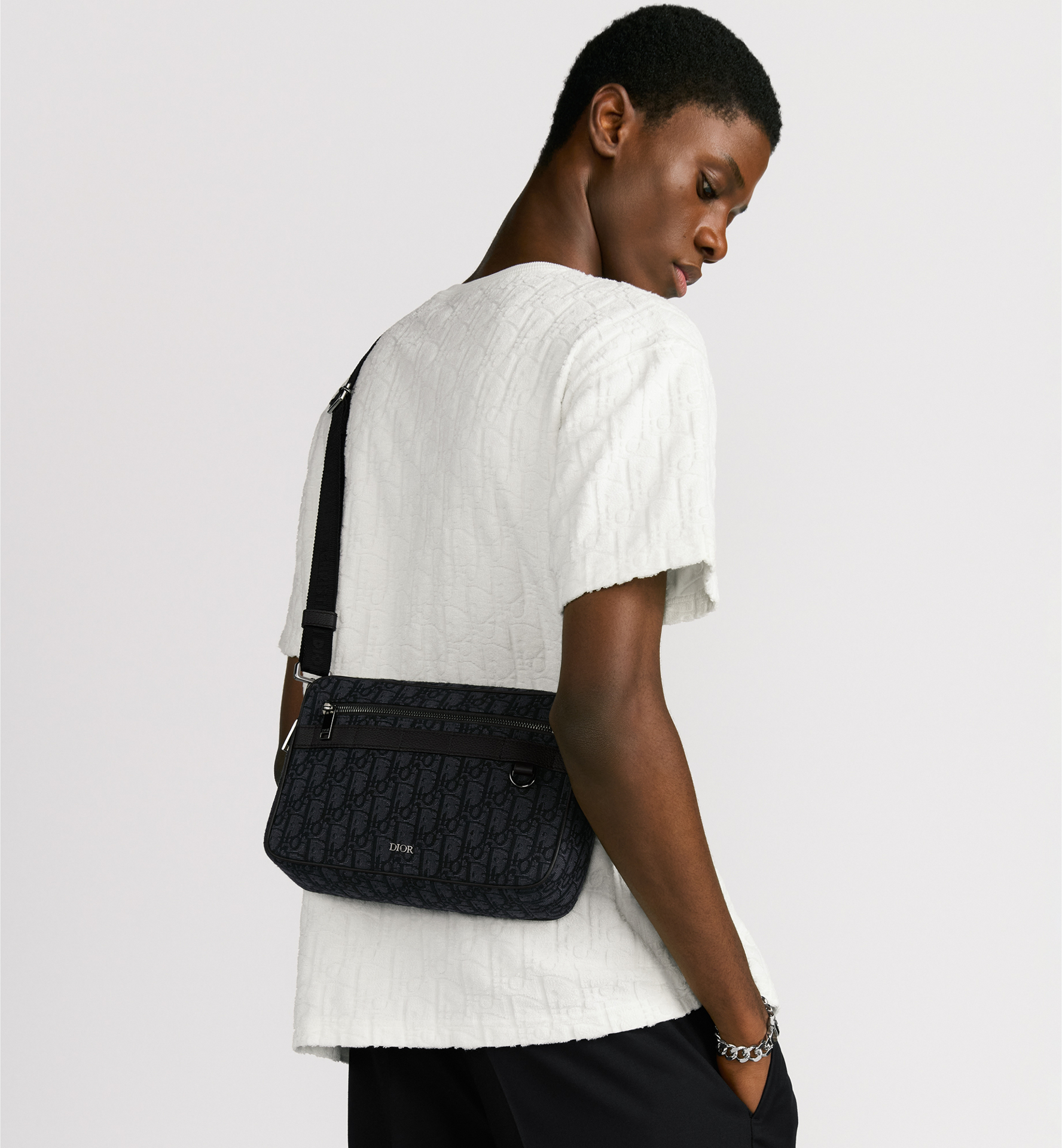 Dior Sacoche Homme — Oblique