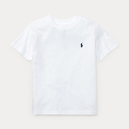 Ralph Lauren — T-Shirt Fille Blanc